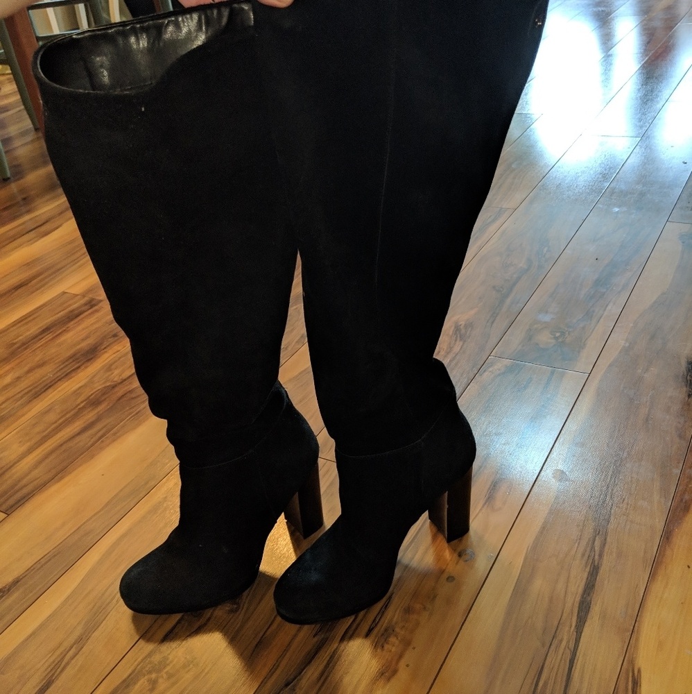 Sam Edelman 7.5 knee high heeled boots